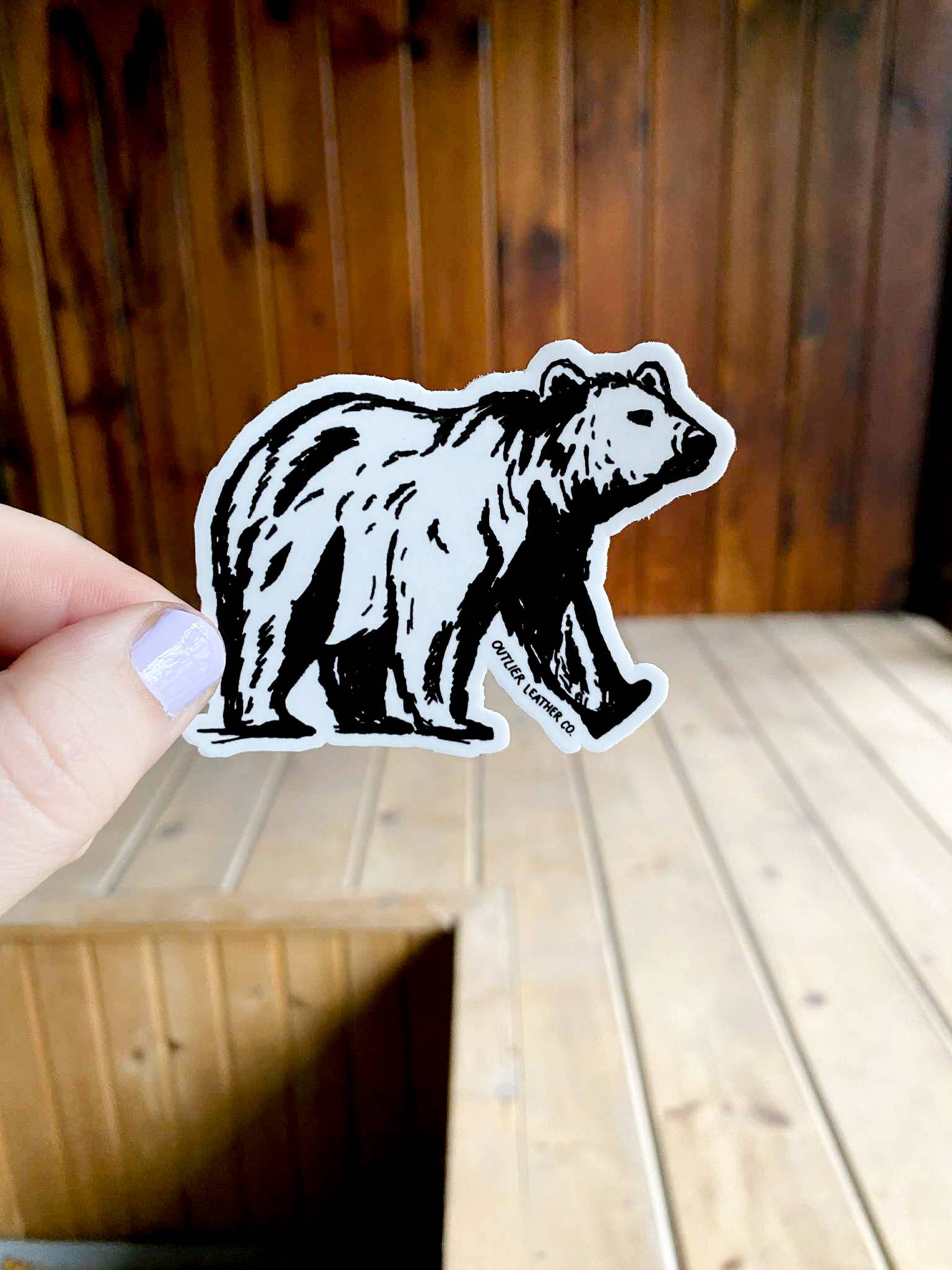 After Hours Creative - Wholesale Sticker - Outlier -Bear Sticker