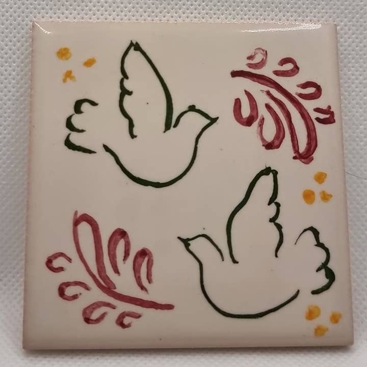 Hazbruk Ceramics - Venta al por mayor Marcos de fotos - Solo Strokes: marco de exhibición de un solo azulejo16