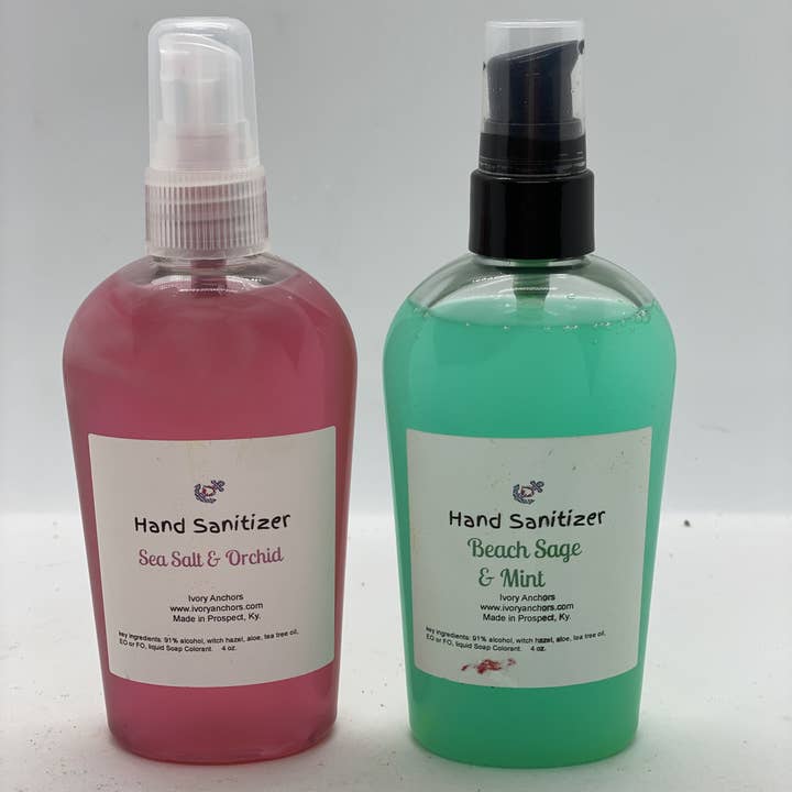 4 oz Hand Sanitizer for wholesale by Ivory Anchors