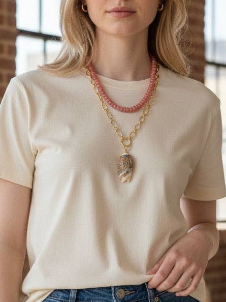 Shiver + Duke - Wholesale Individual Charm/Pendant - Tidekeeper Shell Pendant2