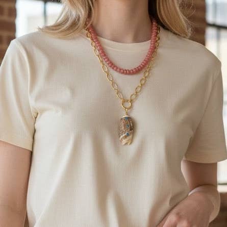 Shiver + Duke - Wholesale Individual Charm/Pendant - Tidekeeper Shell Pendant2