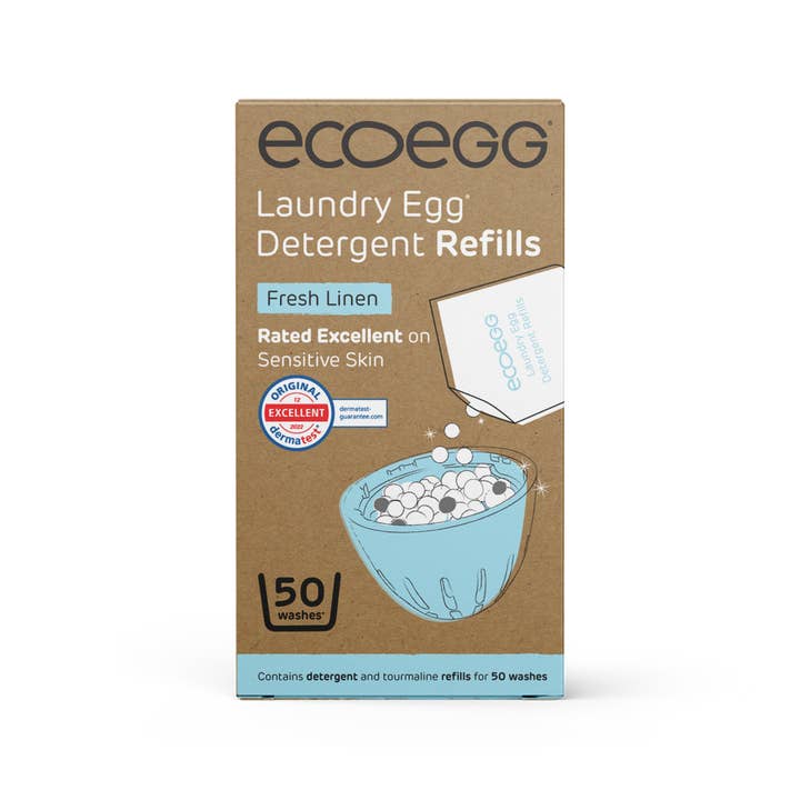 ecoegg Laundry Egg Refill Pellets - Fresh Linen - 50 washes for wholesale by Ecoegg