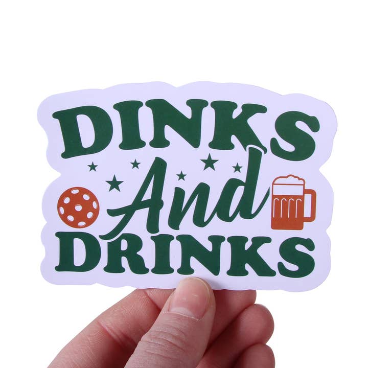 Pegatina de Dinks y Drinks para venta al por mayor de Barrel Down South
