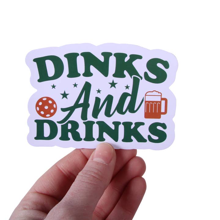 Pegatina de Dinks y Drinks para venta al por mayor de Barrel Down South