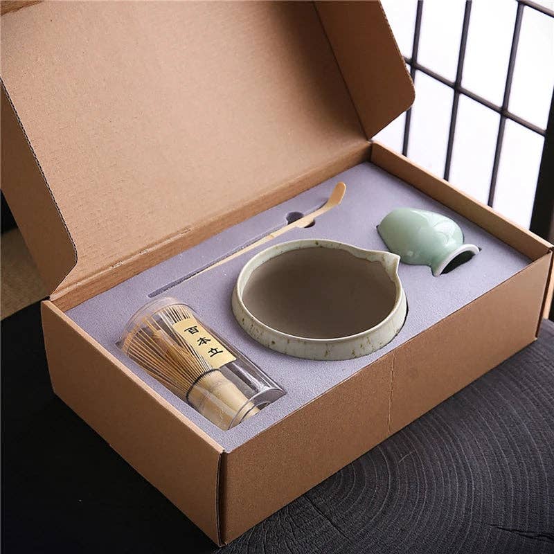 BlakOutlet - Wholesale Tea Set - 4/6/7PCS Japanese Matcha Blender Set33