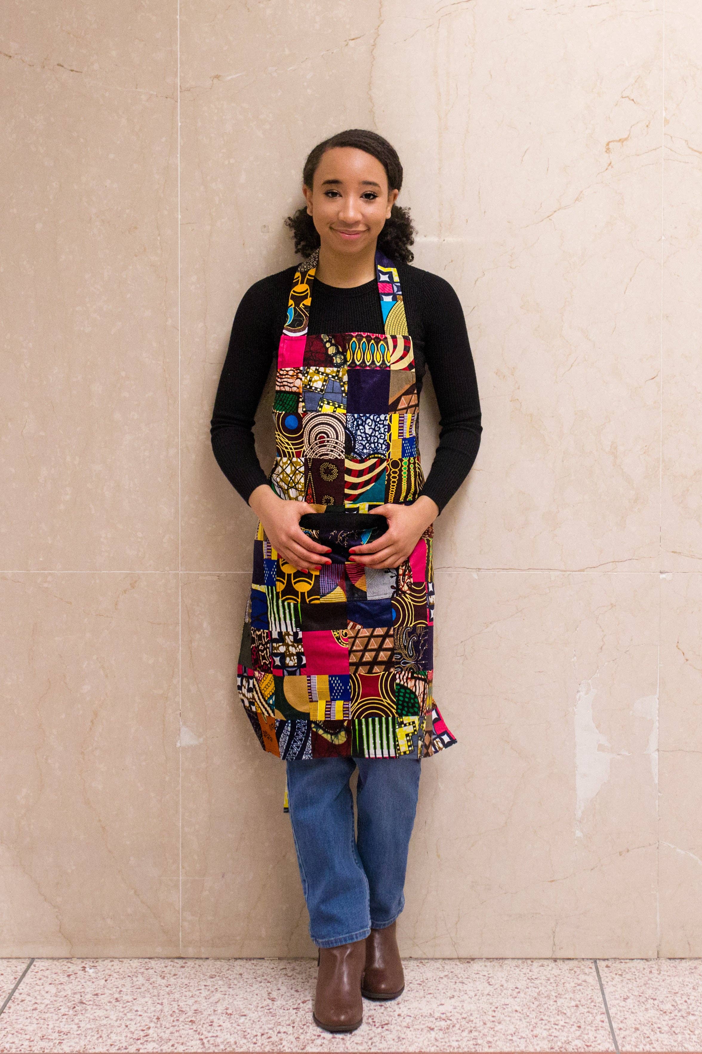 Grain of Rice Project - Wholesale Apron - Patchwork Apron3