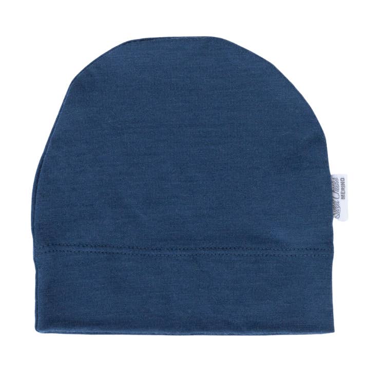 Gorro Merino para niños | Azul marino para venta al por mayor de Sweet Cheeks Merino