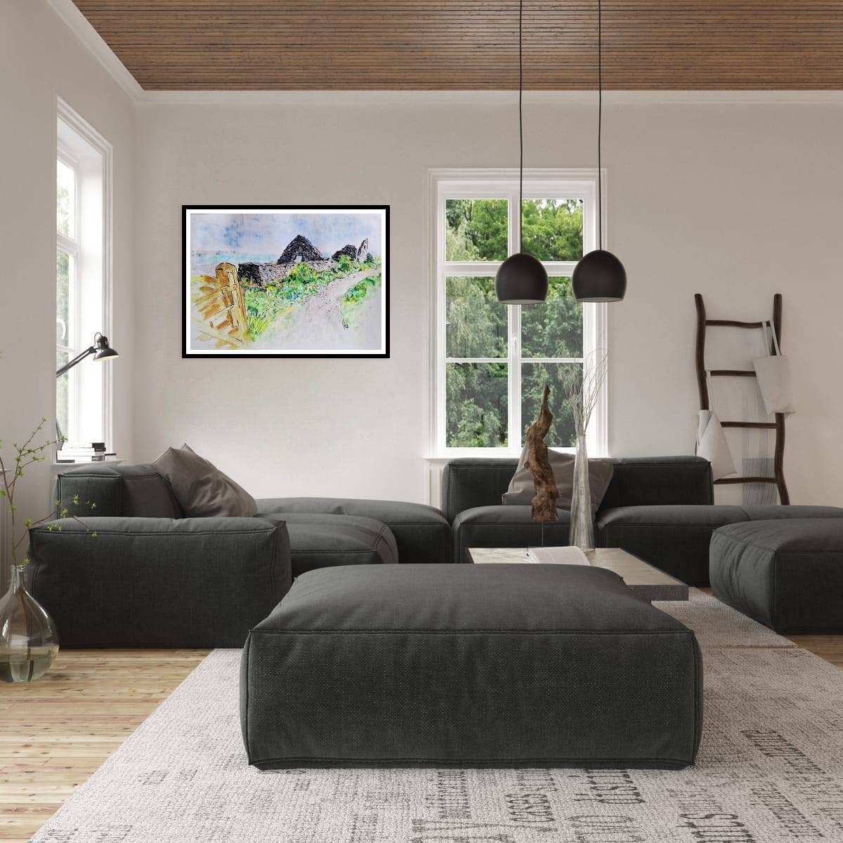 Maart Art - Wholesale Art Print - Peace Beside The Ocean: The Salt House Ruins - Port Eynon2