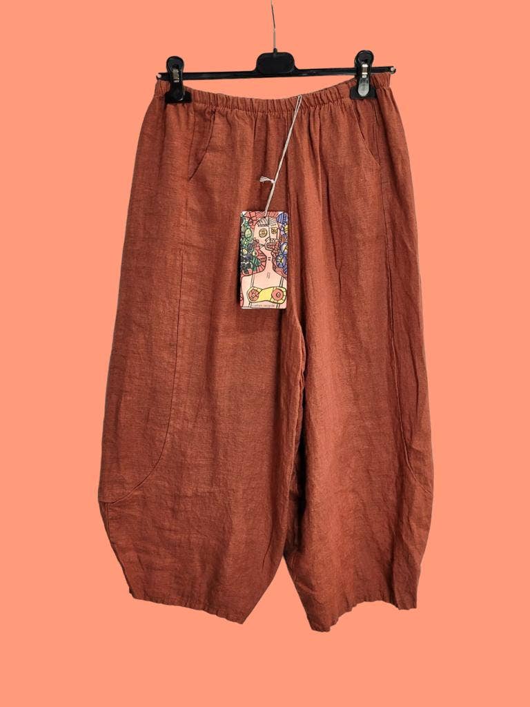 la maison des fibres naturelles – Engroshandel Bukser - Dame – Linnedbukser 669057 100 % linned1