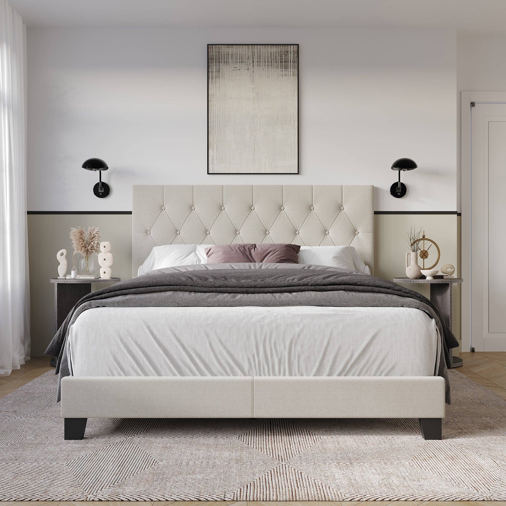 Home Design - Wholesale Bed - Dillon Tufted Upholstered Panel Bed11