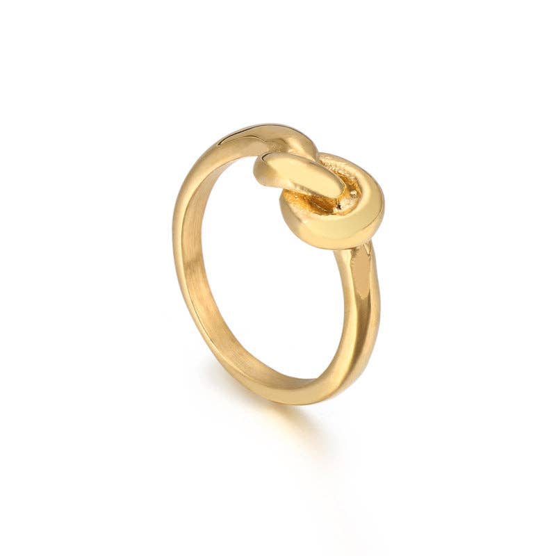 Curated By Suarez - Wholesale Band/Stacked Ring - Infinity Knot Ring0