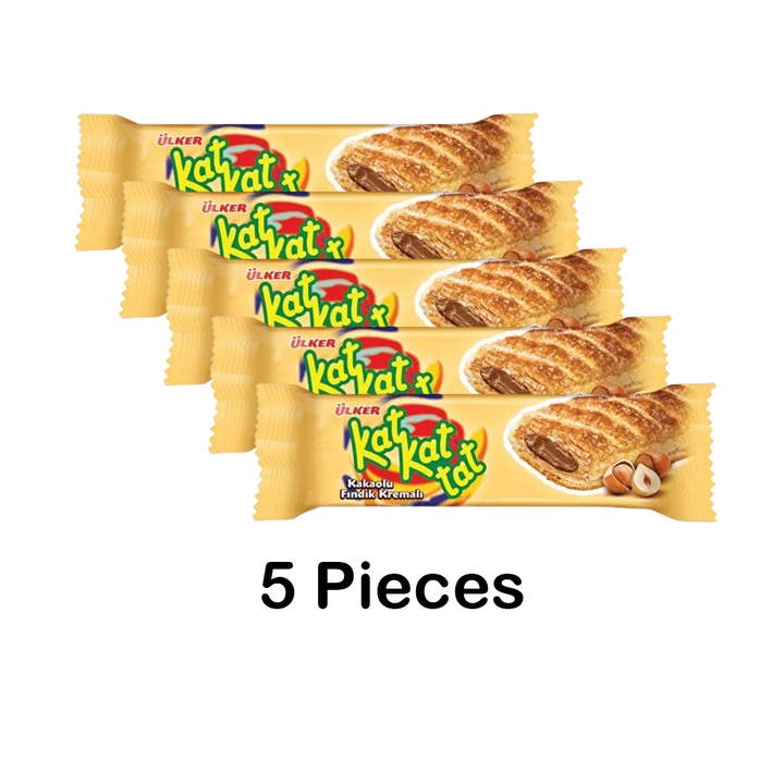 Aladdin - Wholesale Cookie - Ulker | Kat Kat Tat Crispy Puff Pastry with Hazelnut Cream2