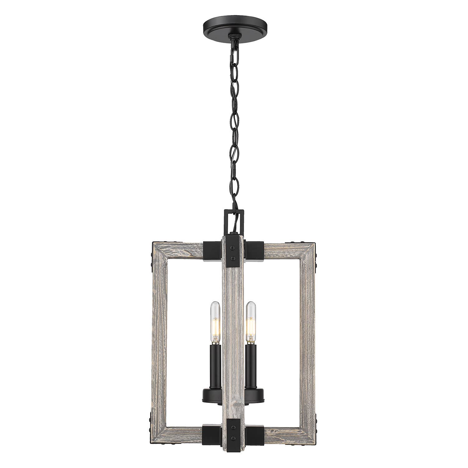 Golden Lighting - Wholesale Chandelier/Hanging Light - Lowell Pendant, Matte Black- Ceiling Light2