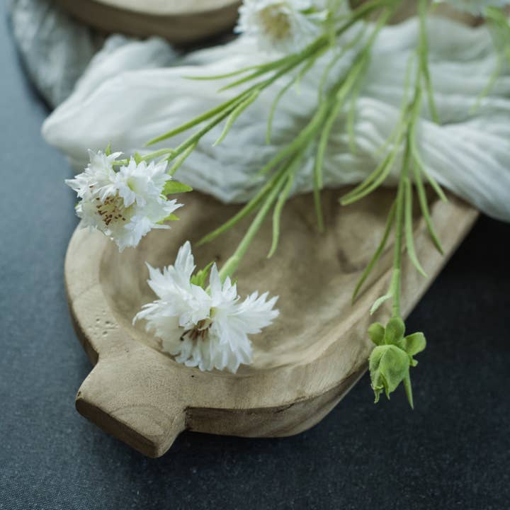 35.5" WHITE DAISY SPRAY for wholesale by Ragon House