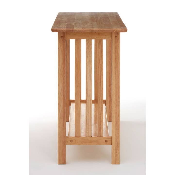 Interiors by Premier – wholesale Console table – Natural Rectangular Console Table2