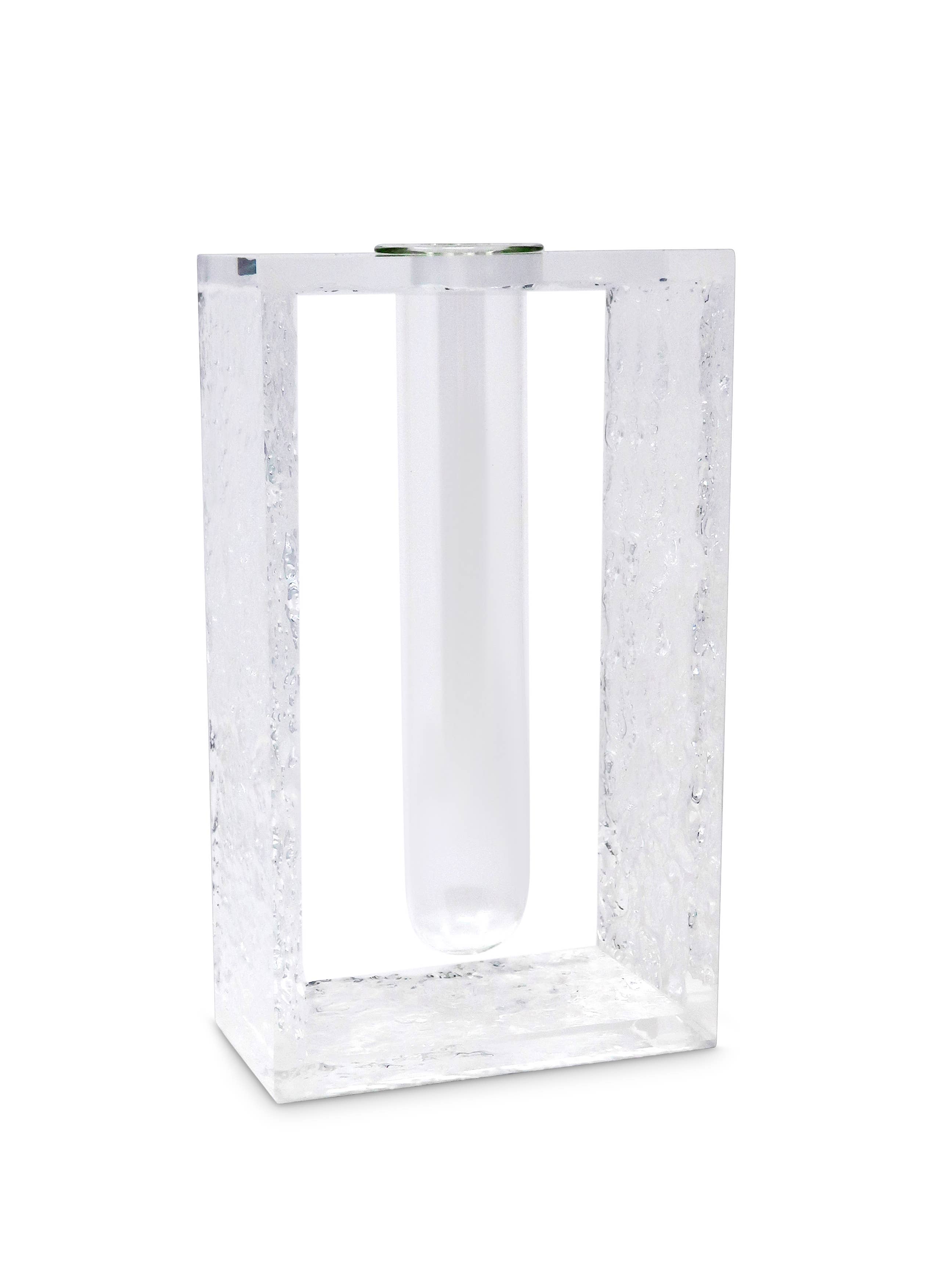 VIVIENCE - Wholesale Vase - Acrylic Vase with Tube Inlay0