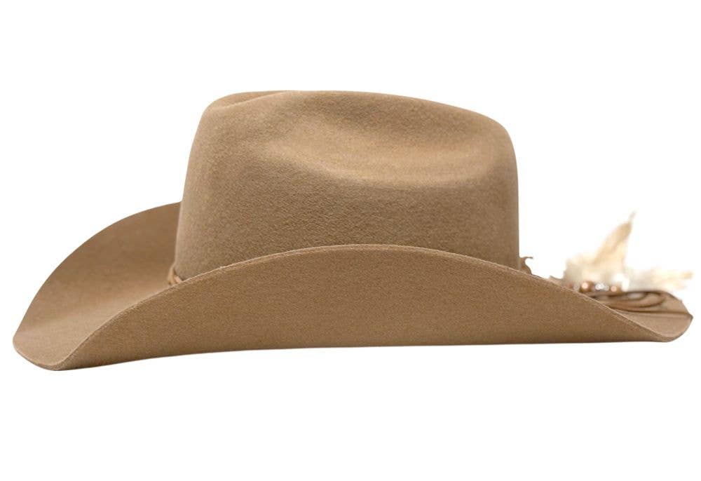 Epoch hats - Vente Chapeau de cowboy – unisexe - Chapeau de cowboy western en feutre de laine australien15