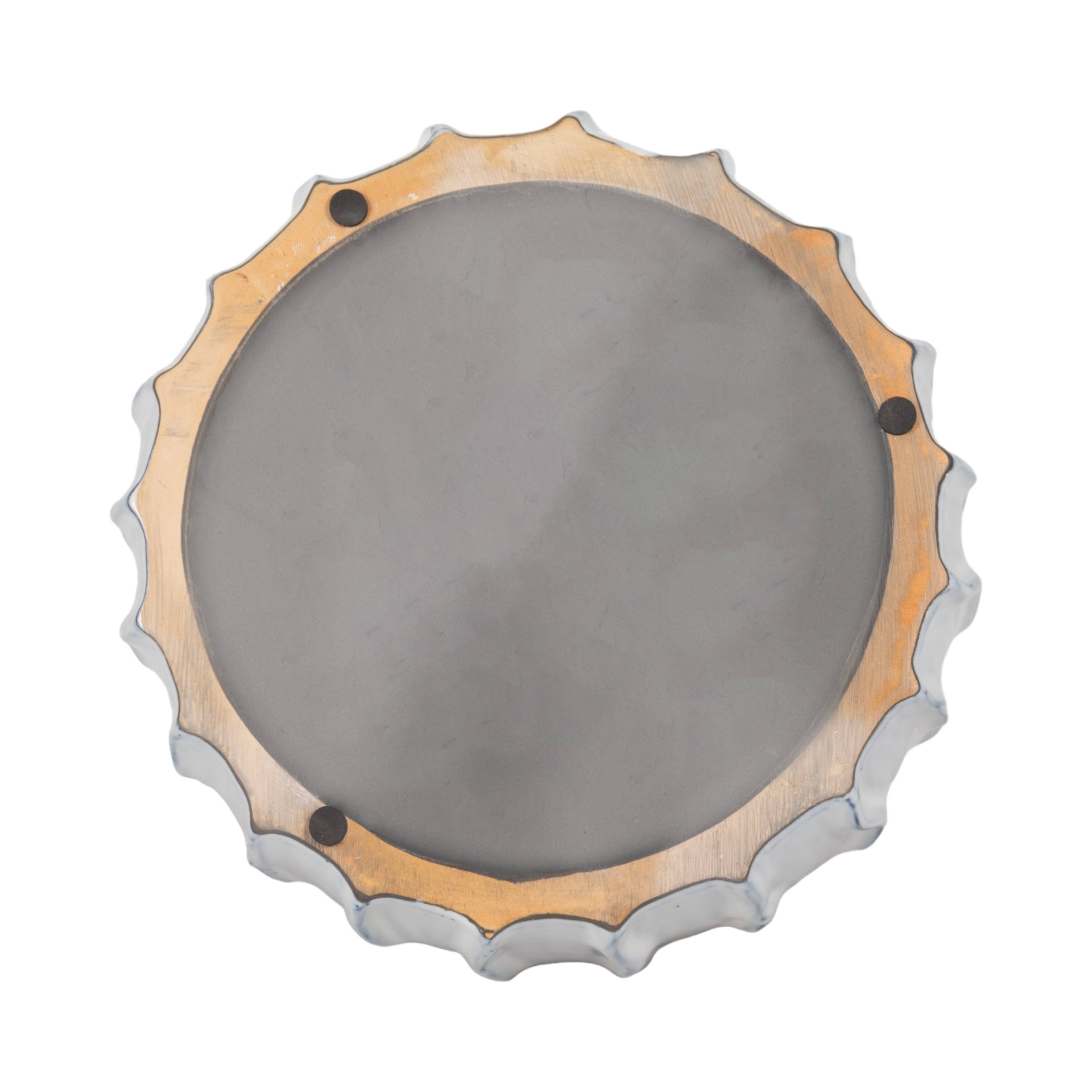 Sagebrook Home - Wholesale Decorative Plate/Dish/Bowl - Decorative Bowl - White/Blue Ceramic Sea Urchin, 11 in.9