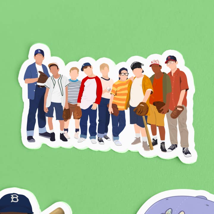 Shop Trimmings - Venta al por mayor Pegatina - Pegatina El equipo de Sandlot2