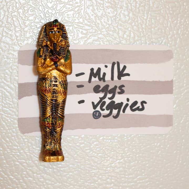 Discoveries, Inc. - Wholesale Magnet - Egyptian Sarcophagus Magnet - 3"3