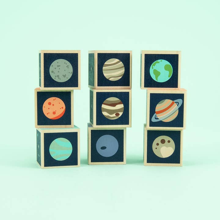 Uncle Goose - Wholesale Blocks - Kids Baby - Uncle Goose Planet Blocks