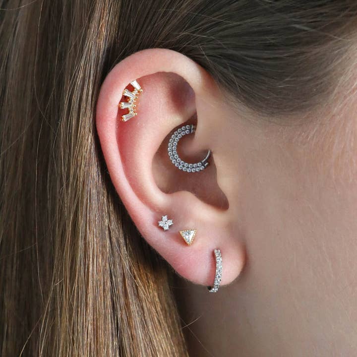 Nova Daith Clicker Hoop for wholesale by Twilight London