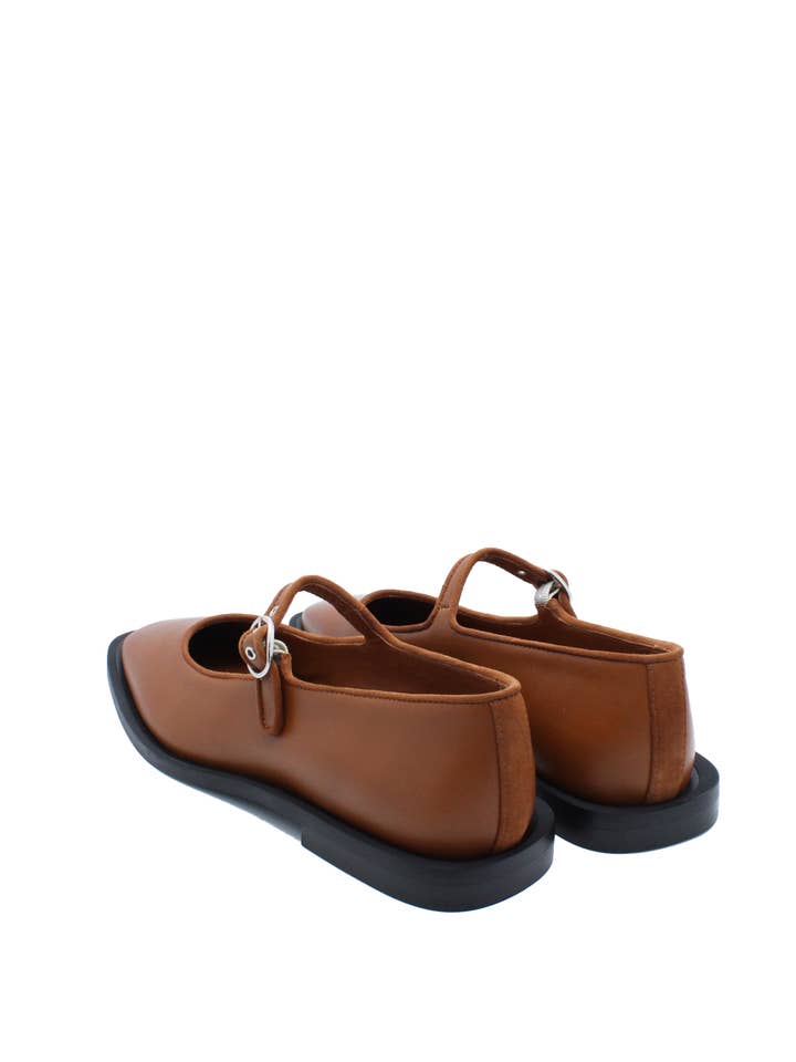 JJ HEITOR SHOES - Wholesale Flats/Loafers - Women's - TÓQUIO CAMEL BALLET FLATS 4