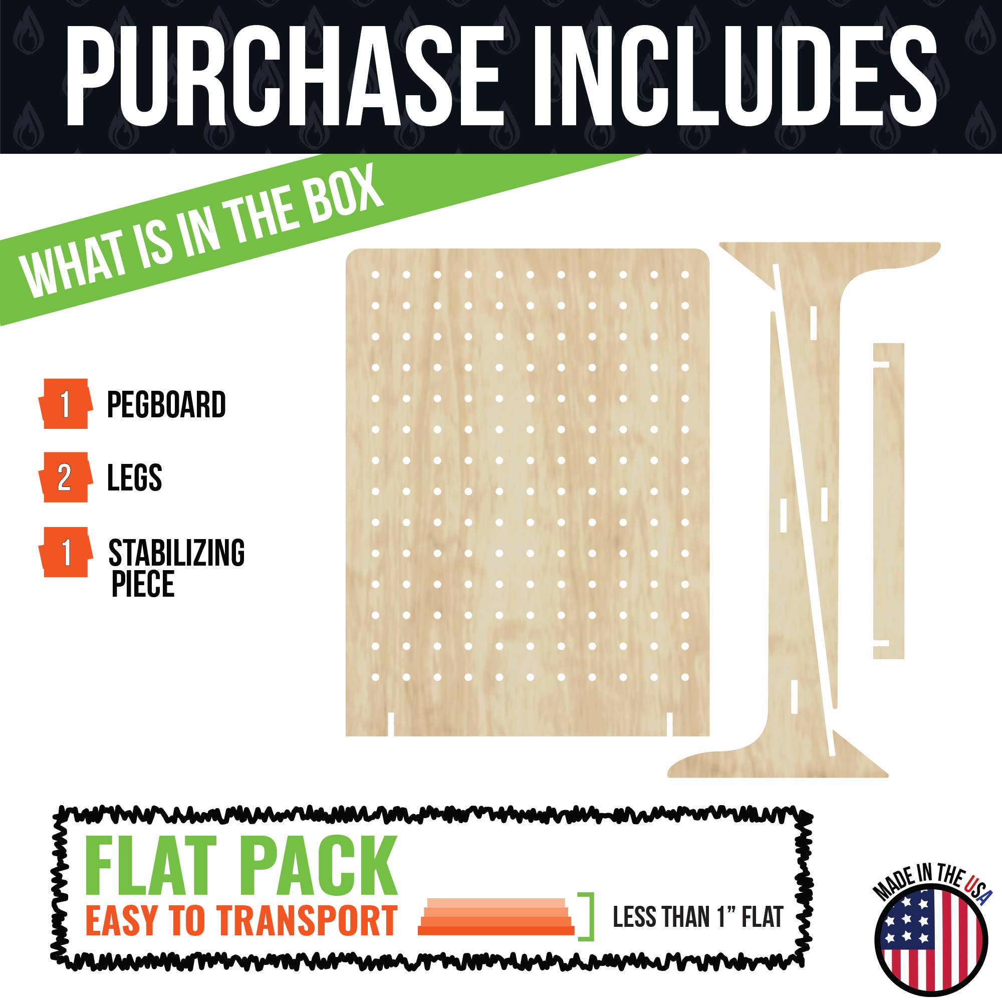 Torched Displays – wholesale Retailer display stand/case – Pegboard Display - Various Sizes and Colors43