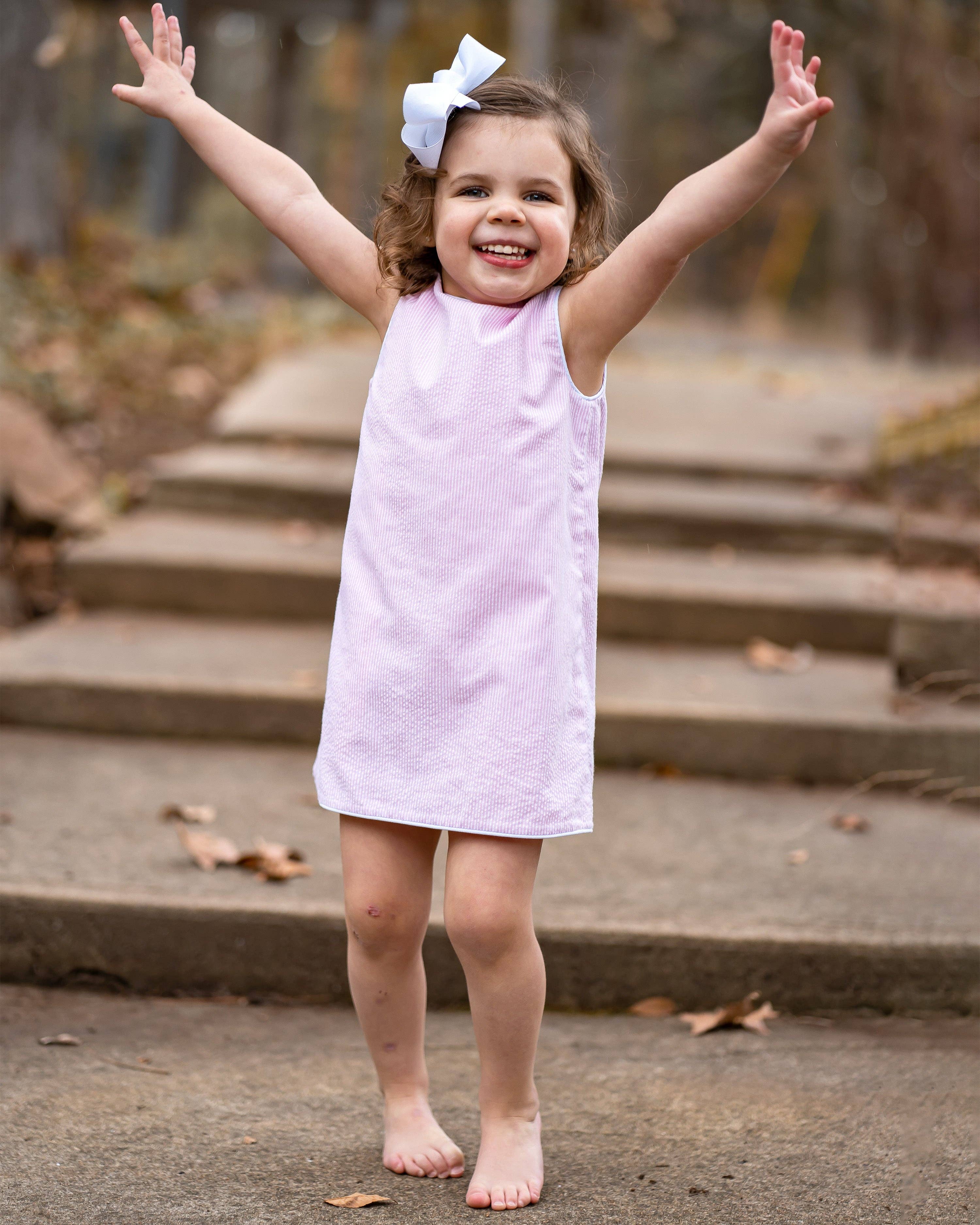 The Yellow Lamb – wholesale Klänning – Barn – Reagan Wrap VÄNDBAR1