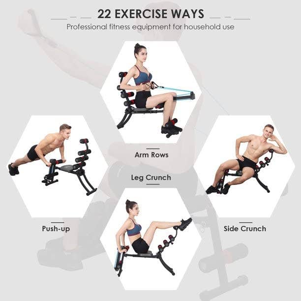 Wholesale Full Function Rowing Machine, Abs & Core Exercise Trainer Eq