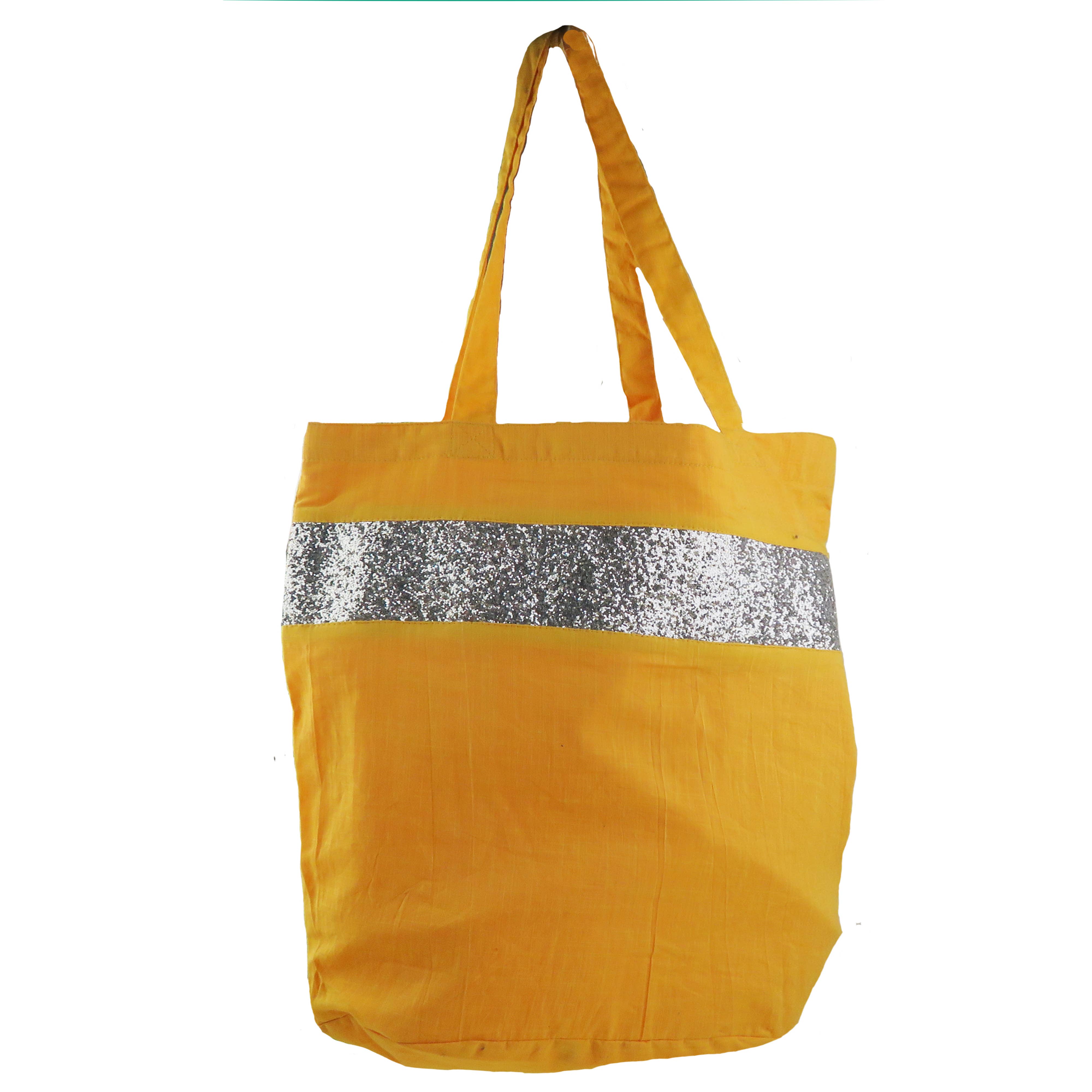 Supplement D'AM - Wholesale Tote Bag - Women's - Lined cotton tote bag, bright color and silver glitter4