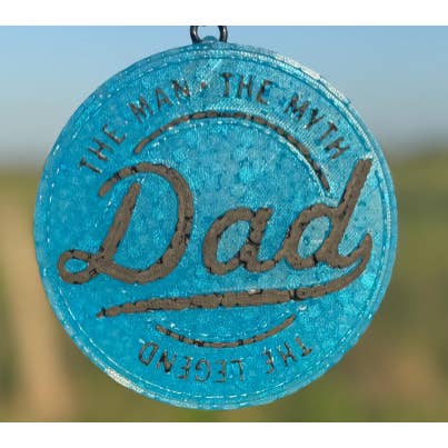 Dad - The Man, The Myth, The Legend Car Freshie/Car Scent for wholesale by Scent Story Freshies