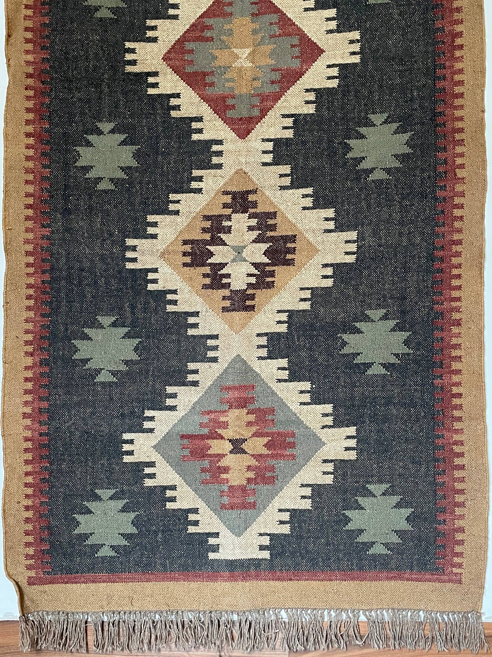 Rugs Boutique - Wholesale Area Rug - 4 x 6 Ft - Jute\Wool Handwoven Kilim, Home Decor, RUG\CARPET4