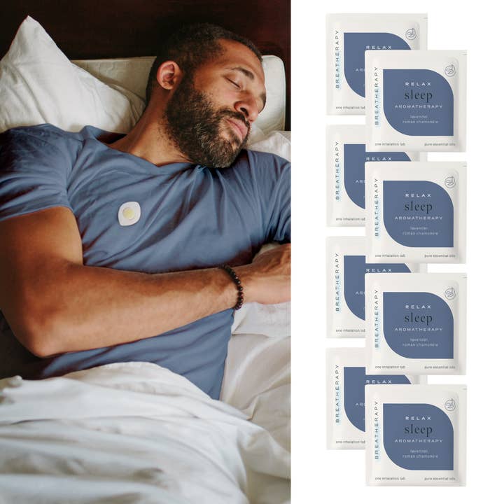 SLEEP Aroma Patches Natural Rest Relaxation Support (8-ct.) for wholesale by Breatherapy
