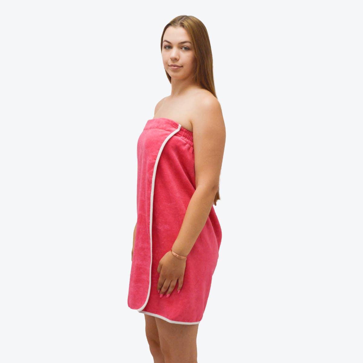 Allure Bath Fashions - Wholesale Bath towel - Ladies Adjustable Shower Wrap Towel - 100% Cotton3