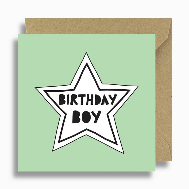 Födelsedag pojke kort för wholesale av Lizzie Chancellor