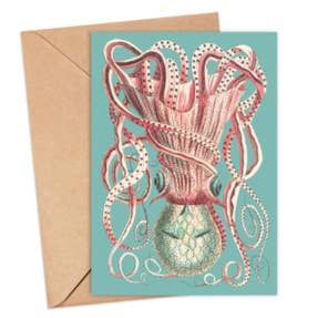 ikonink - Wholesale Everyday greeting card - Cuttlefish Card