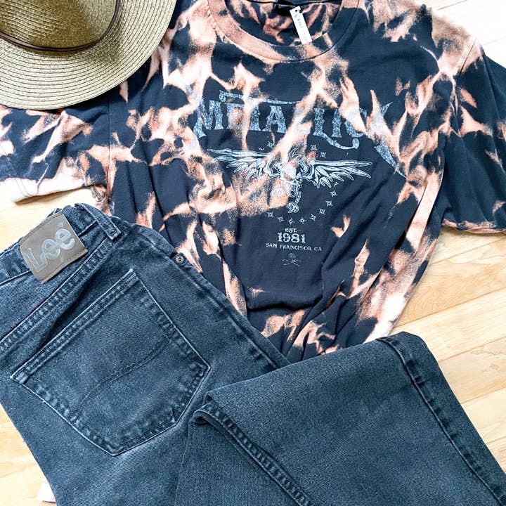 Voksen Tee (Upcycled) for engroshandel hos Oaks and Cotton