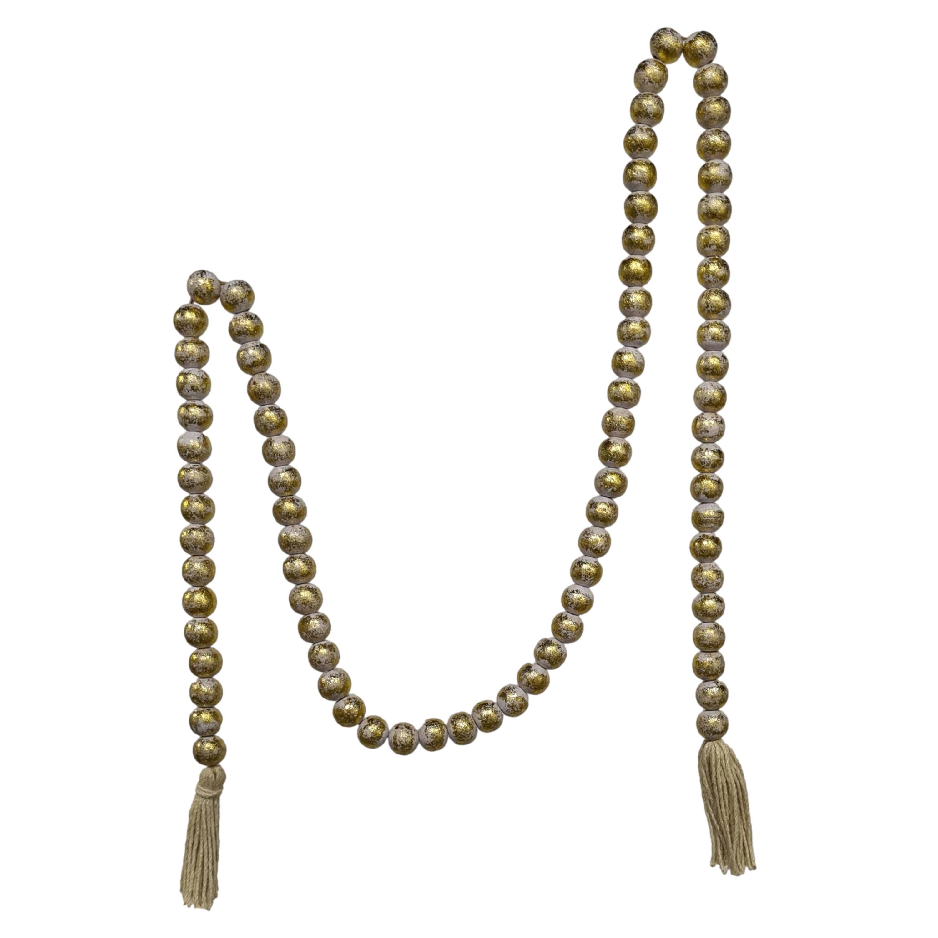 Wilco Home - Wholesale Slingers - 90" WD BOHO Bead Garland voor Kerstmis, herfst en elke dag8