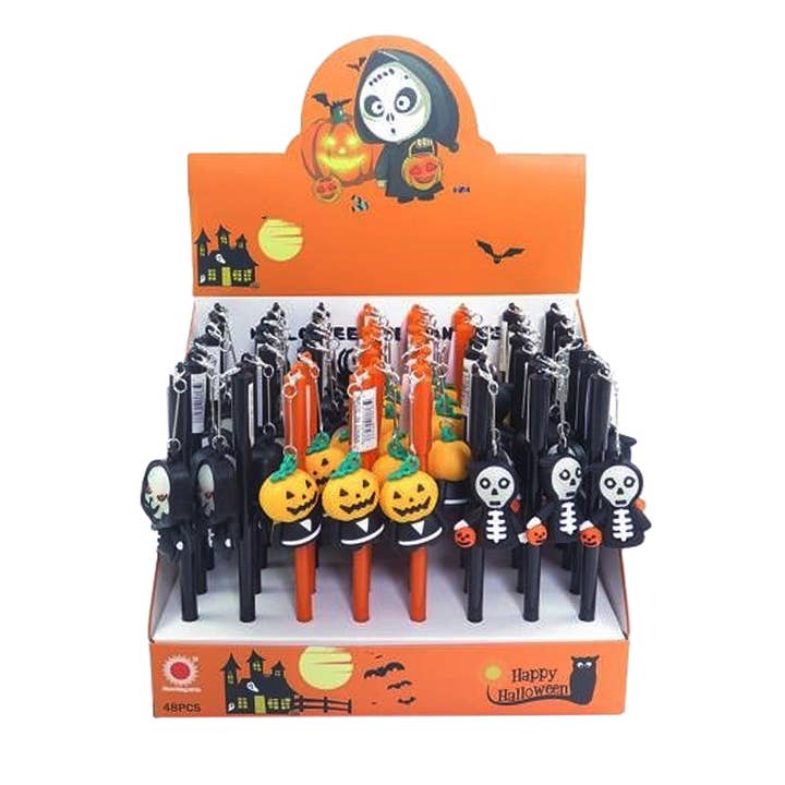 Cap Zone – Engroshandel Pen – Halloween Dingle Figur Kuglepen Samling