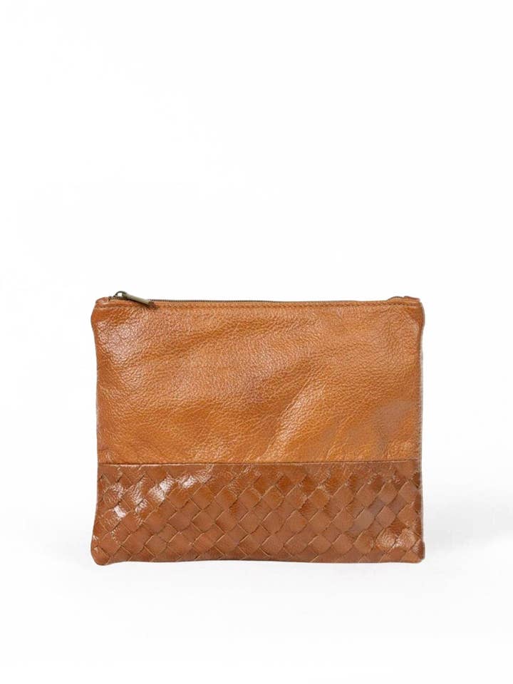 Woven Large/Small Pouch for wholesale by Deux Mains: Haiti Fair Trade