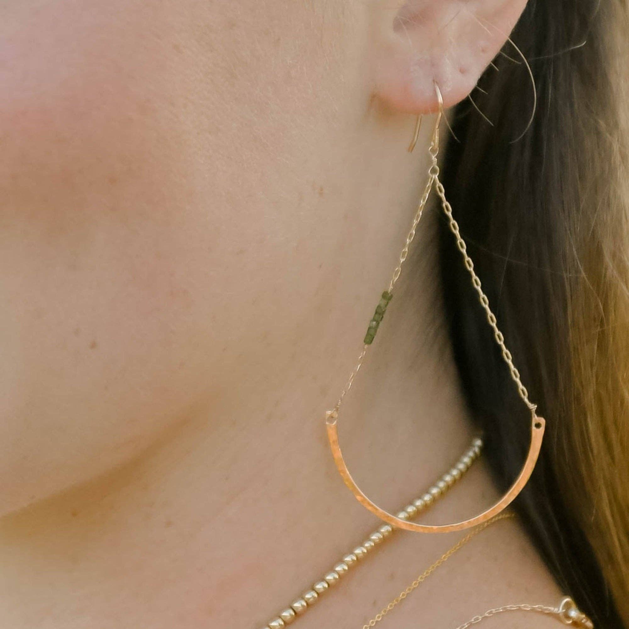 Sabina Jewelry - Wholesale Dangle Earrings - All in the Details Crescent Earrings2