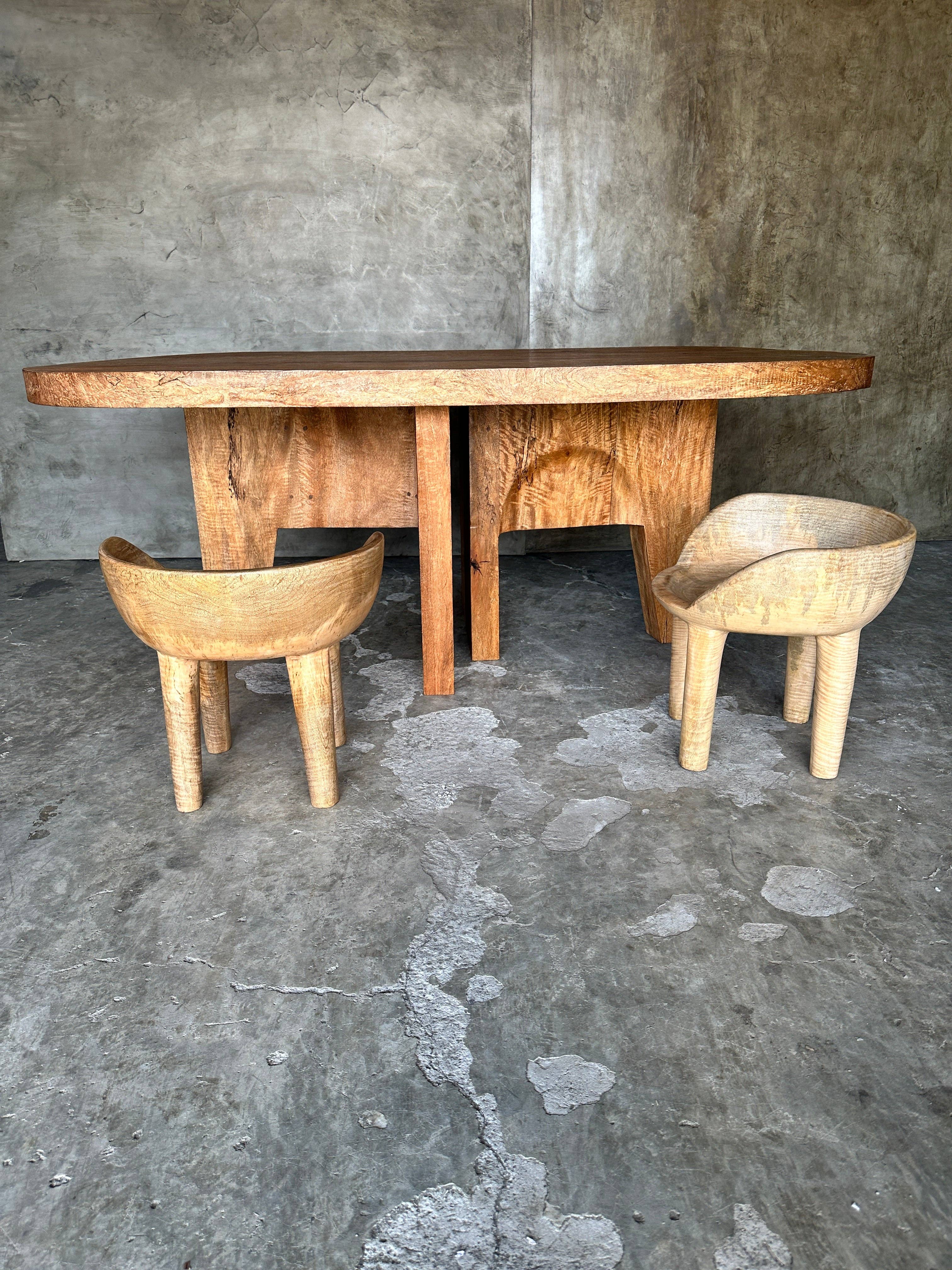Office Objets - Wholesale Coffee Table - Massive mango wood table 2m10x1m27