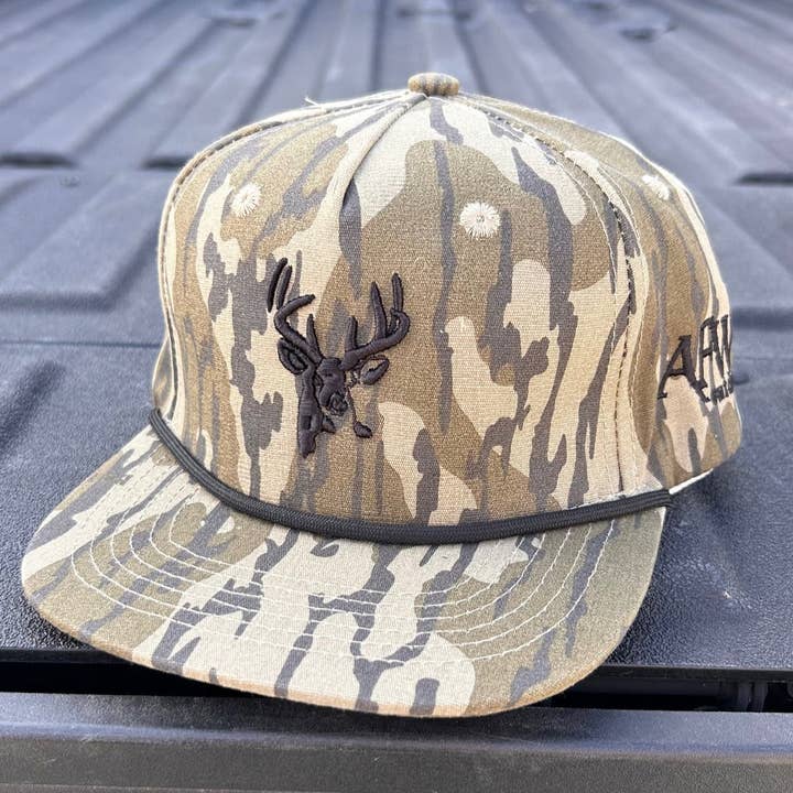 American Flyway Waterfowl - Wholesale Baseball Cap - Kids - Youth Old Rope Original Bottomland Mossy Oak Hats