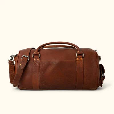 Buffalo-Leder-Duffel-Tasche - 24" Zoll Reisetasche für das Wochenende für den Großhandel von Tuzech Leather