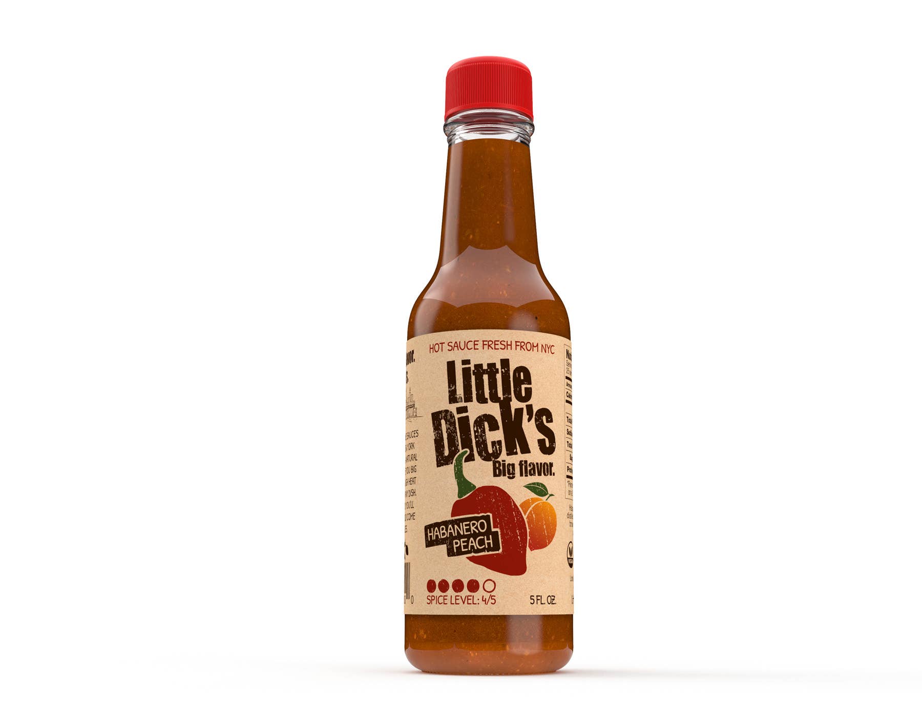 Little Dick's Sauces - Wholesale Hot Sauce - Little Dick's Habanero Peach Hot Sauce - Small Batch8