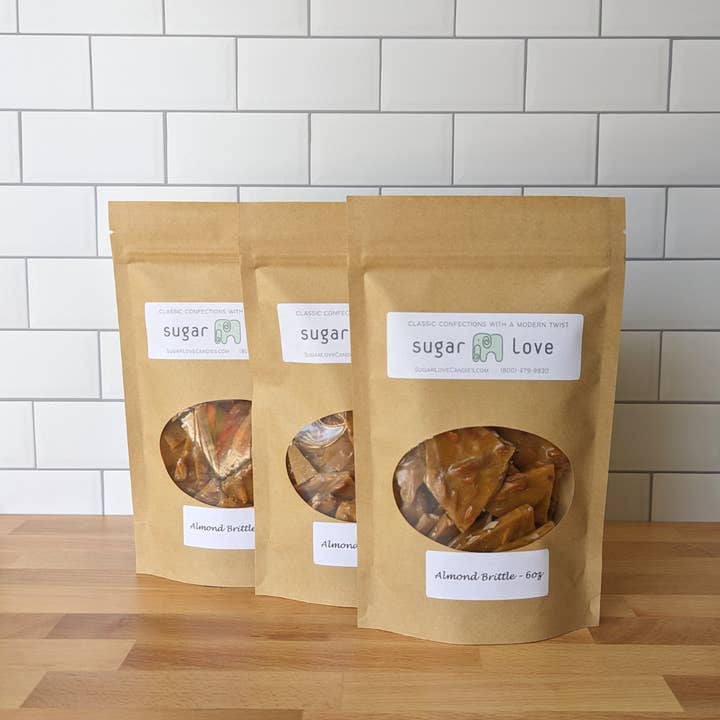 Sugar Love – Brittle por atacado – Amêndoa frágil1