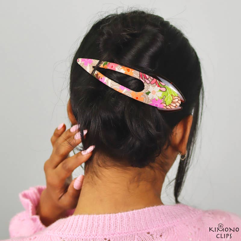 Kimono Clips - Wholesale Hair Clip - Women's - 363a Large Arch Assorted1