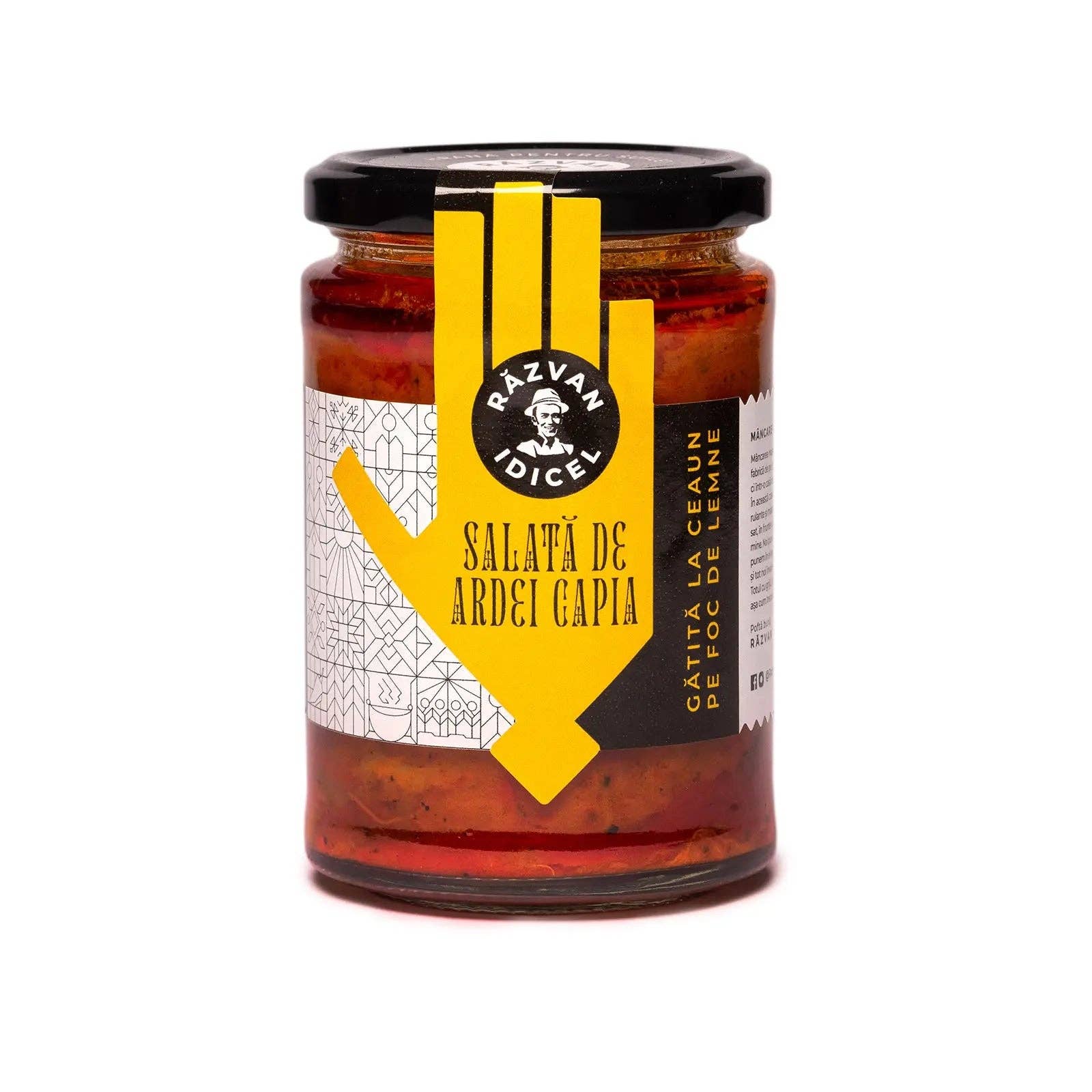 Răzvan Idicel - Wholesale Pickled Vegetables - Salată De Ardei Capia Răzvan 340g0