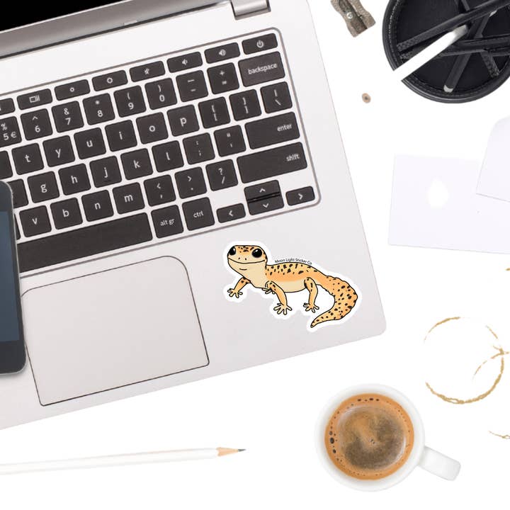 Moon Light Sticker Co - Wholesale Sticker - Leopard Gecko Sticker2